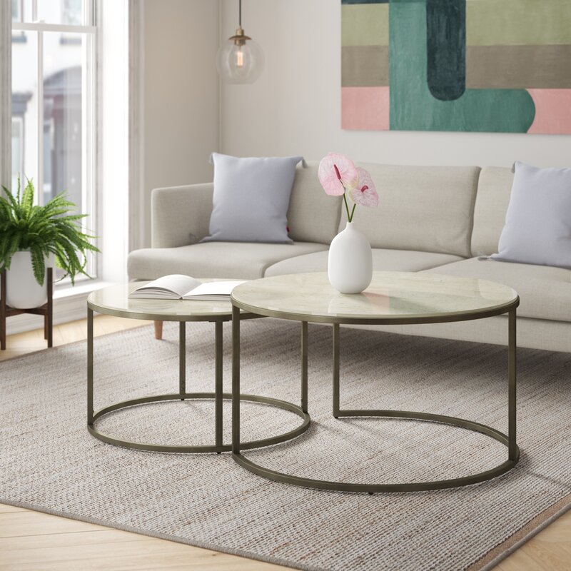 Antonio Frame 2 Nesting Table Set