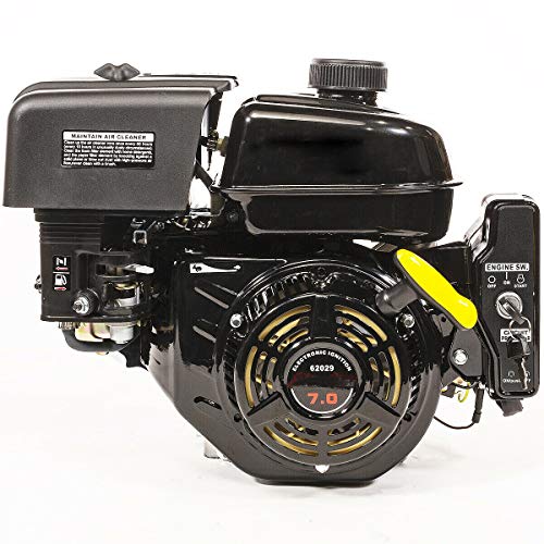 goodyusstore Extremely Quiet and Dependable, Electric Start 7 HP Go Kart Log Splitter Gas Power Engine Motor