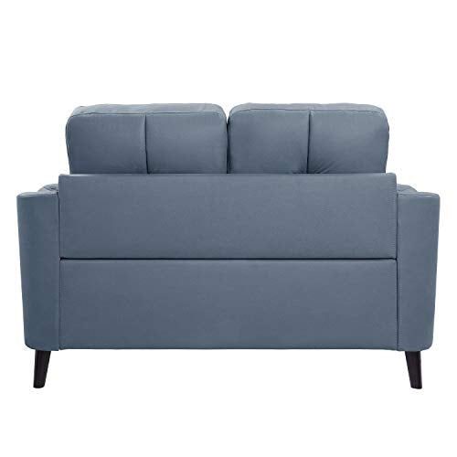 Lexicon Harrisburg Living Room Loveseat, Blue