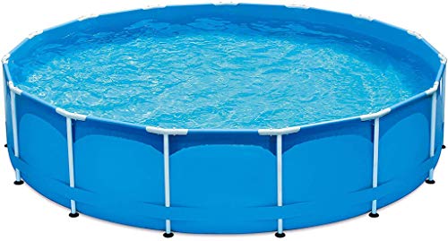 Above Ground Pool - Swimming Pool - Inflatable Pool Summer Paddling Pool for Family Outdoor Removable Round Pool (10Foot X 30In)
