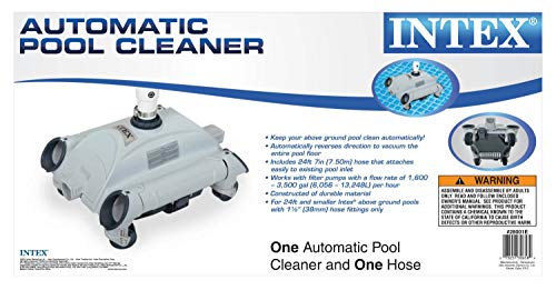 Intex Automatic Above Ground Pool Vacuum for Pumps 1,600-3,500 GPH (2 Pack)