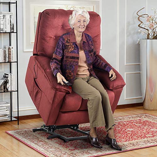 Lift Chairs for Elderly - Lift Chairs Recliners Lift Sofa Electric Recliner Chairs with Remote Control Soft Fabric Lounge