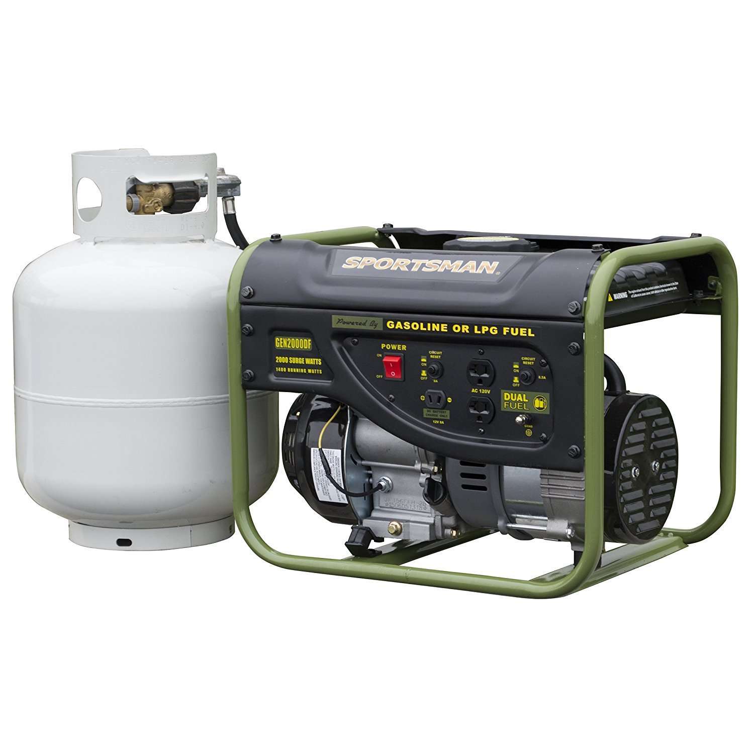 Sportsman GEN2000DF 1400W/2000W Dual Fuel Generator Manufacturer RFB