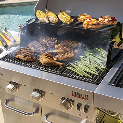 Char-Broil 463342620 Signature TRU Infrared 3-Burner Cabinet Style Gas Grill, Stainless Steel