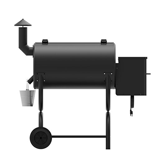 Z GRILLS ZPG-550B Wood Pellet Grill BBQ Smoker Black