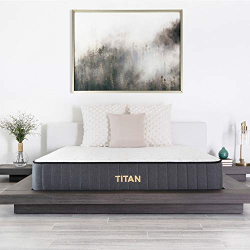 Brooklyn Bedding Titan 11-Inch TitanFlex Hybrid Mattress with TitanCaliber Coils, Full