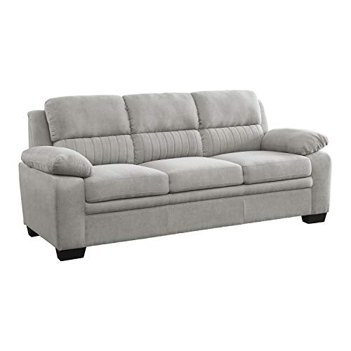Lexicon Jett Living Room Sofa, Light Gray