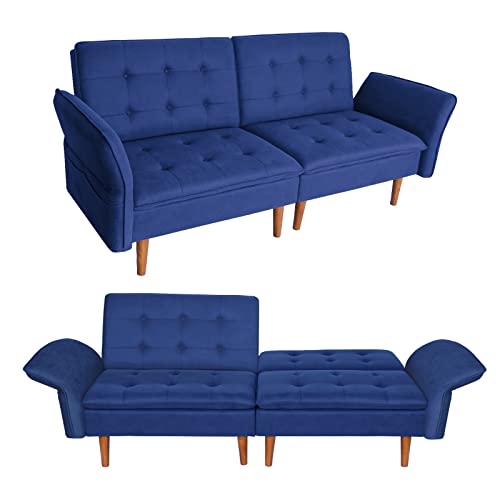 Futon Sofa Bed Convertible Loveseat, 67