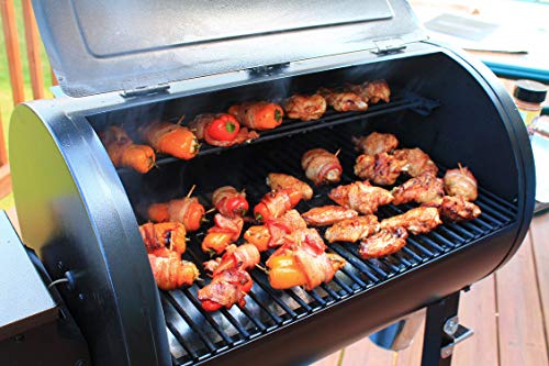 PIT BOSS 72440-PB440D LGrill 440 Deluxe Wood Pellet Grill, Square inches, Stainless Steel