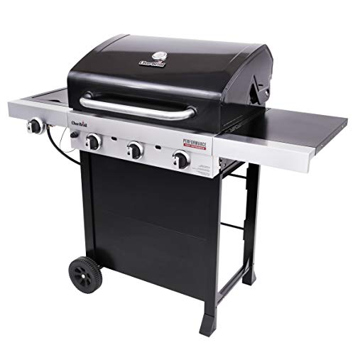Char-Broil 463280019 3-Burner Cart Style Gas Grill, Black