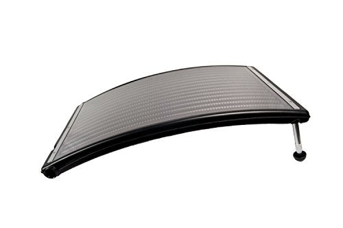 Poolmaster 59026 Heater Slim Line Above-Ground Solar Power Swimming Pool Water Heat, 43” Long x 27” Wide, Black