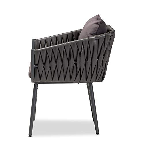 Baxton Studio Sectional Sofas, Grey