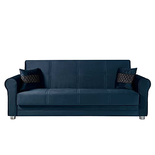 Ottomanson Aras Collection, Sofabed, Blue - LEGACY