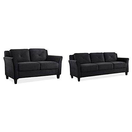 Lifestyle Solutions Collection Grayson Micro-Fabric Loveseat 57.87
