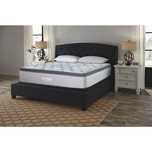 Signature Design by Ashley Augusta 12 Inch Eurotop Hybrid Mattress - CertiPUR-US Certified, King