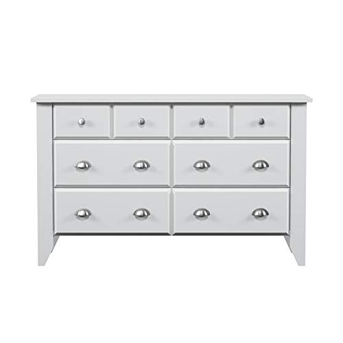 Sauder Shoal Creek Dresser, Soft White finish