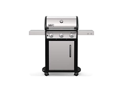 Weber 46502001 Spirit S-315 LP Gas Grill, Stainless Steel