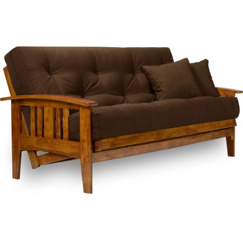 Nirvana Futons Westfield Futon Set - Full Size, Frame, 8