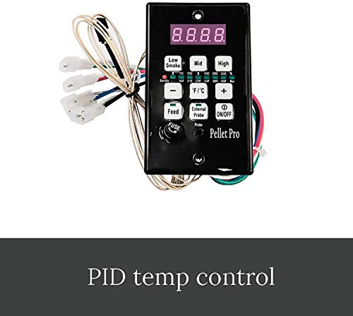 Pellet Pro The Elite Pellet Hopper Assembly with PID Temp Control- 12 inch Hopper