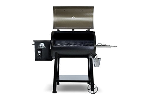 PIT BOSS 72440-PB440D LGrill 440 Deluxe Wood Pellet Grill, Square inches, Stainless Steel