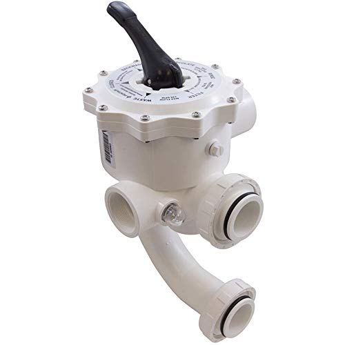 Pentair 261055 Multiport Valve for Triton And Quad D.E. Filters, 2 Inch, 7 1/2 Inch Centerline,White