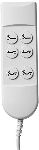 LUCID L100 Adjustable Bed Base Steel Frame - 5 Minute Assembly - Head and Foot Incline - Wired Remote Control - Twin XL