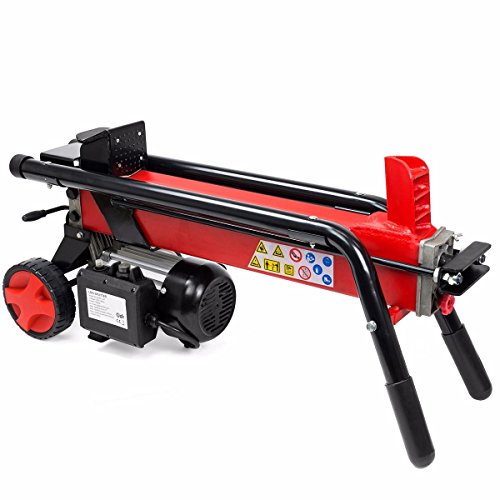 Stark Industrial 7-Ton Electrical Log Splitter Wood Cutter 15Amp Handle with Built-In Wheels