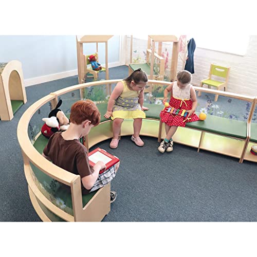 Whitney Brothers Nature View Curve Out Sofa, Natural Uv, 17