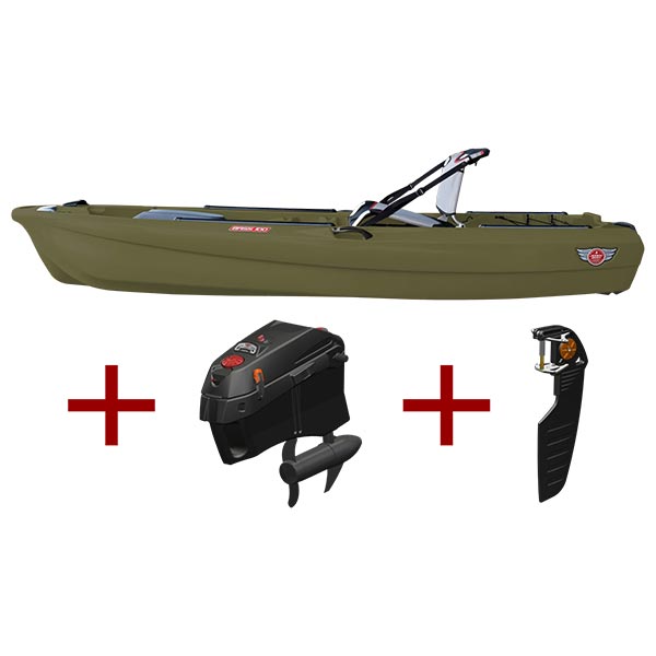Jonny Boats Bass 100 w/ Trolling Motor Package