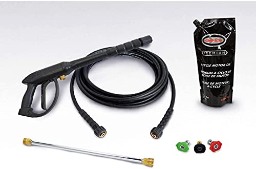 SIMPSON Cleaning CM60912 Clean Machine Gas Pressure Washer Powered by Simpson, 2400 PSI at 2.0 GPM, Black