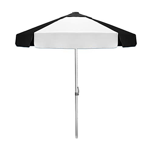 STROMBERGBRAND UMBRELLAS The Vented Bistro Patio, Black/White…