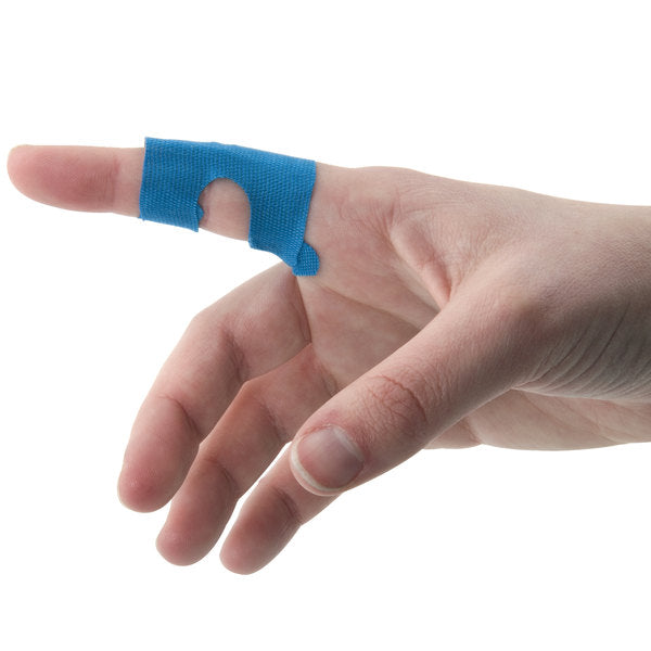 Medique Blue Woven Adhesive Knuckle Bandage - 50/Box