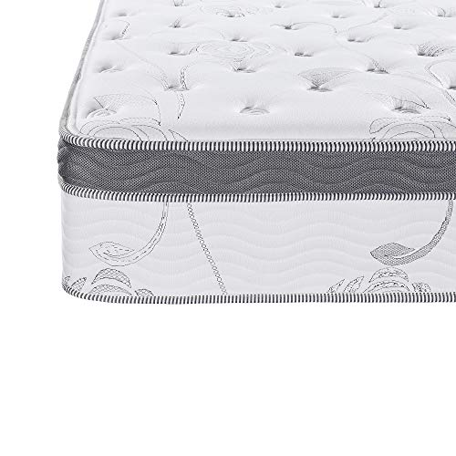 Olee Sleep 12 inch Hybrid Euro Box Top Pocket Spring Mattress (Full)