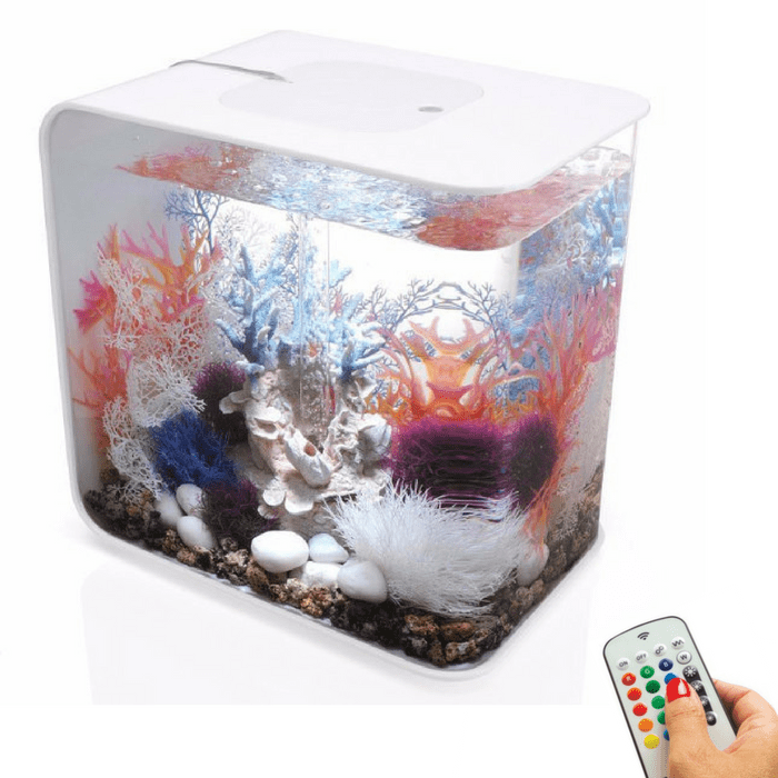 biOrb Flow 30L / 8 Gallon All-in-One Acrylic Aquarium Kit with Multicolor Light