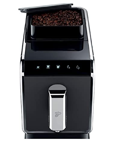 Tchibo Fully Automatic Coffee Machine, with Two Complimentary Whole Bean Coffee, 12 Ounce Bags - Revolutionary Single-Serve, Bean-To-Brew Coffee Maker - No Pods, No Waste