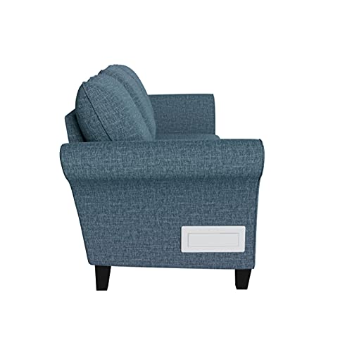 Domesis Ridgway Sofas, Caribbean Blue Multi-warp