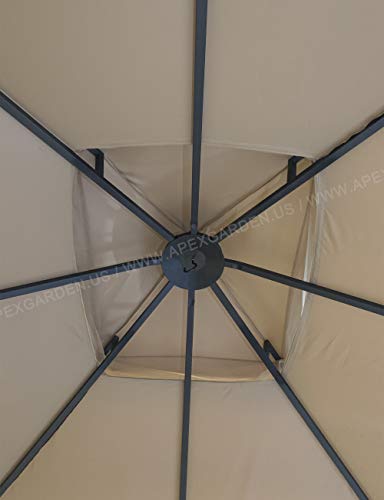 10 ft. x 12 ft. Melody Gazebo with Mosquito Net