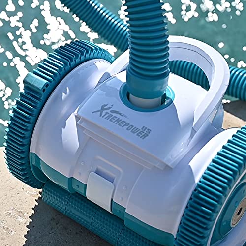 XtremepowerUS Premium Automatic Suction Pool Cleaner for In-Ground Pools with 39' ft. Hose Set (Automatic 2 Wheel Pool Cleaner Vacuum)