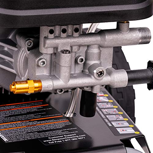Simpson Cleaning 61016 2300 PSI at 1.2 GPM Simpson Electric Pressure Washer, Black