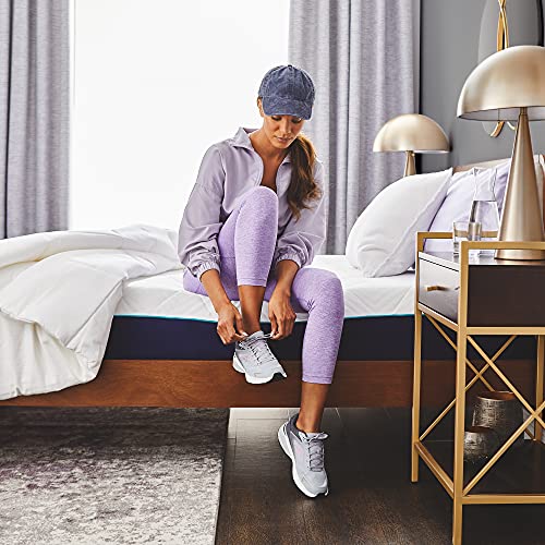 Sleep Innovations Hudson Hybrid Cooling Memory Foam Innerspring Mattress, 12 Inches, King