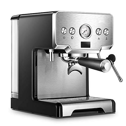 Semi-Automatic Espresso Machines,58mm Professional Handle, Independent Hot Water Port, 15 Bar Pump,Professional Stainless Steel Compact Espresso Maker for Espresso, Latte and Cappuccino