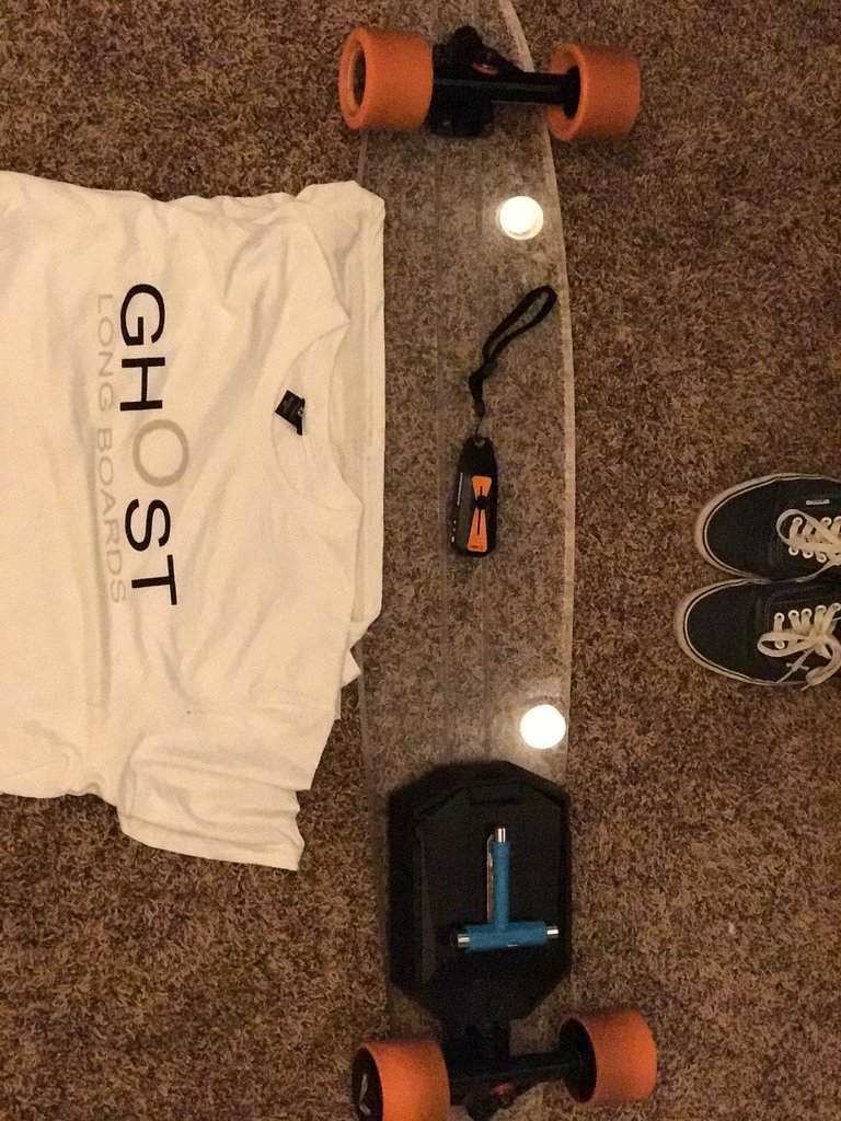 Ghost 1100W Dual Motor 3200mAh 36V Dust and Water Proof Electric Longboard New