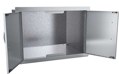 SUNSTONE DSH30 30-Inch Double Door Dry Storage