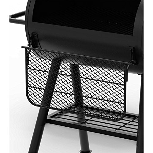 Dyna-Glo DGSS730CBO-D-KIT Signature SeriesBarrel Charcoal Grill & Side Firebox