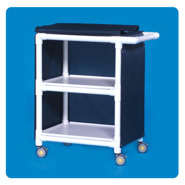 IPU MRI Compatible Multi-Purpose 3-Shelf Cart