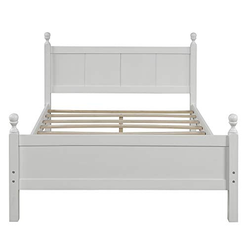 Harper&Bright Designs Twin Over Full bunk beds with Cabinet, Wood Twin Over Full Loft Bed L-Shaped with Ladder, No Box Spring Need (Loft Bed-White, Twin Over Full)