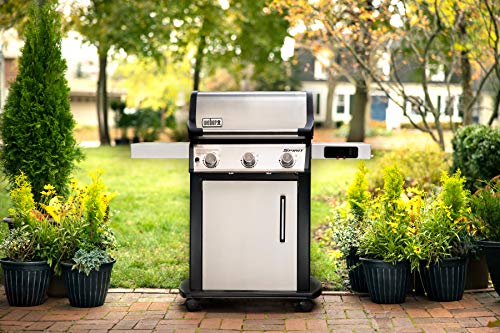 Weber 47502401 Spirit SX-315 SS NG Natural Gas Grill, Stainless Steel