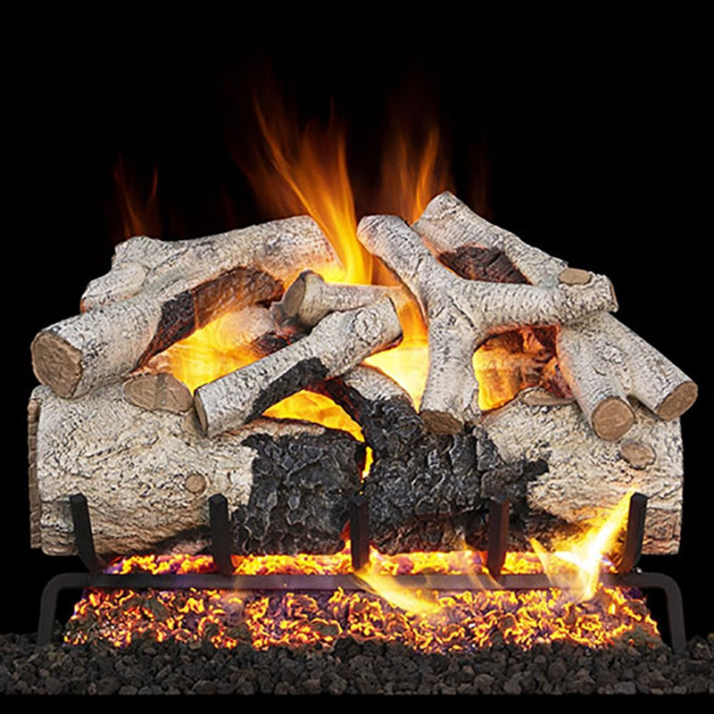 Real Fyre 18 Inch Burnt Aspen Vented Gas Logs