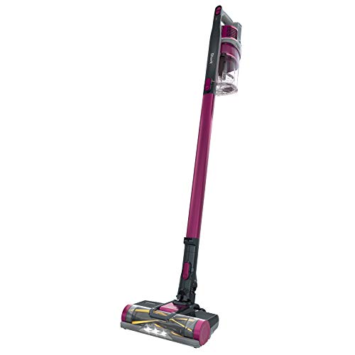 Shark Rocket Pet Pro with Self-Cleaning Brushroll, HEPA Filter Lightweight Cordless Stick Hand Vacuum, 7.5 lbs, Magenta