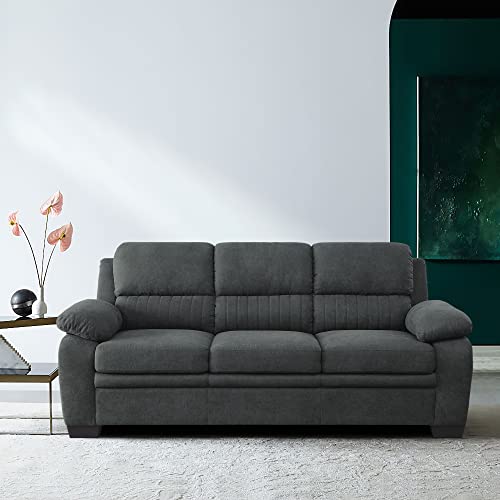Lexicon Jett Living Room Sofa, Dark Gray